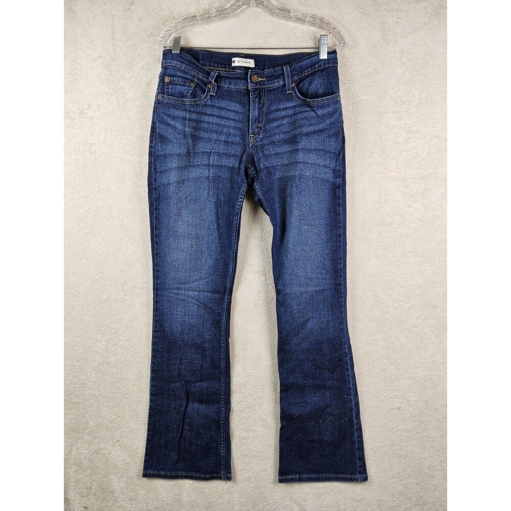 Levi's Women's 524 Too Superlow Bootcut Denim Jeans Size 30x32.5